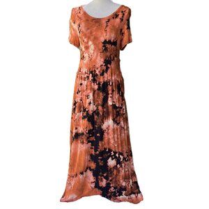 🆕 Tie-Dye Soft Stretch Maxi Dress for Tall Women | Hidden Pockets | Micromodal